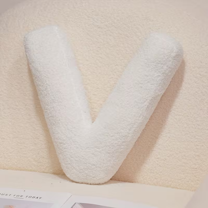 Letterkussen Pluche Sierkussen in Lettervorm voor Sofa en Slaapkamer