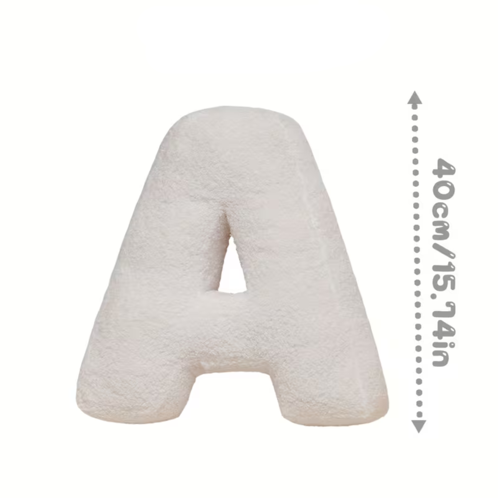 Letterkussen Pluche Sierkussen in Lettervorm voor Sofa en Slaapkamer