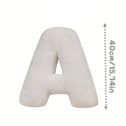 Letterkussen Pluche Sierkussen in Lettervorm voor Sofa en Slaapkamer