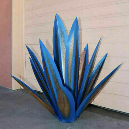 Metalen Agave Sculptuur voor Tuin en Terras met Grondpen