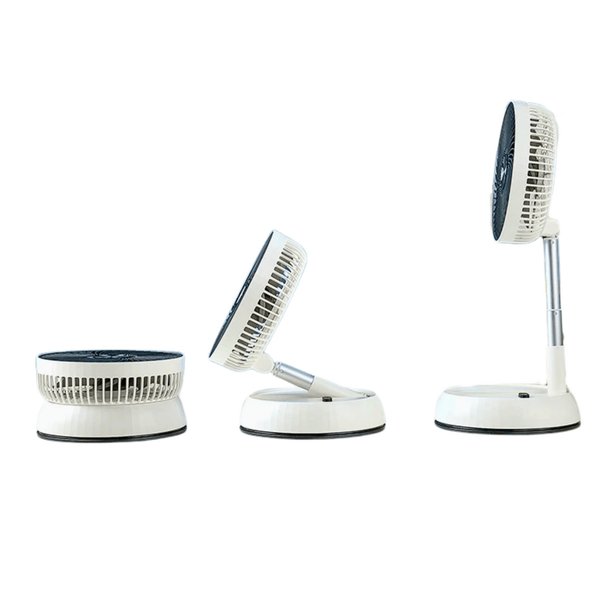 Opvouwbare Staande Ventilator Draadloos met Afstandsbediening en Oscillatie