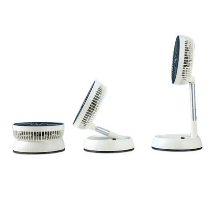 Opvouwbare Staande Ventilator Draadloos met Afstandsbediening en Oscillatie
