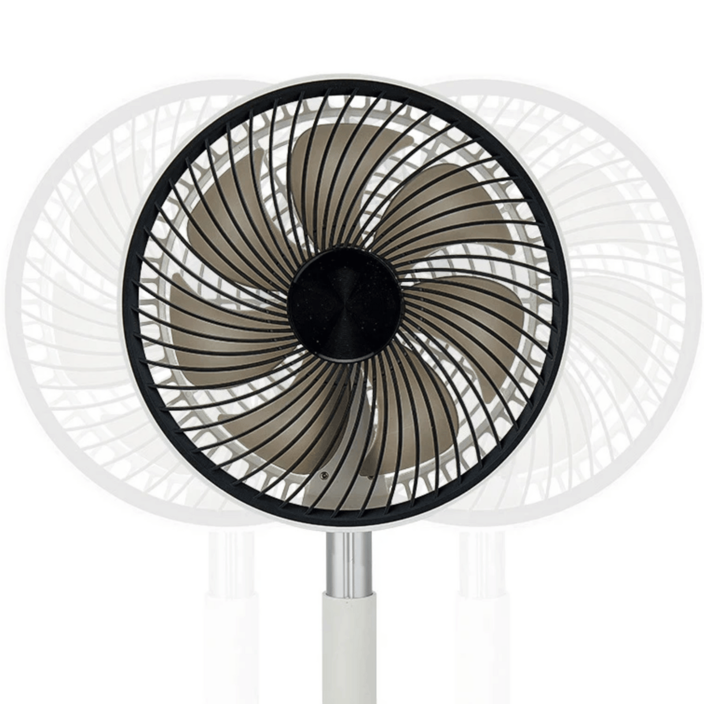 Opvouwbare Staande Ventilator Draadloos met Afstandsbediening en Oscillatie
