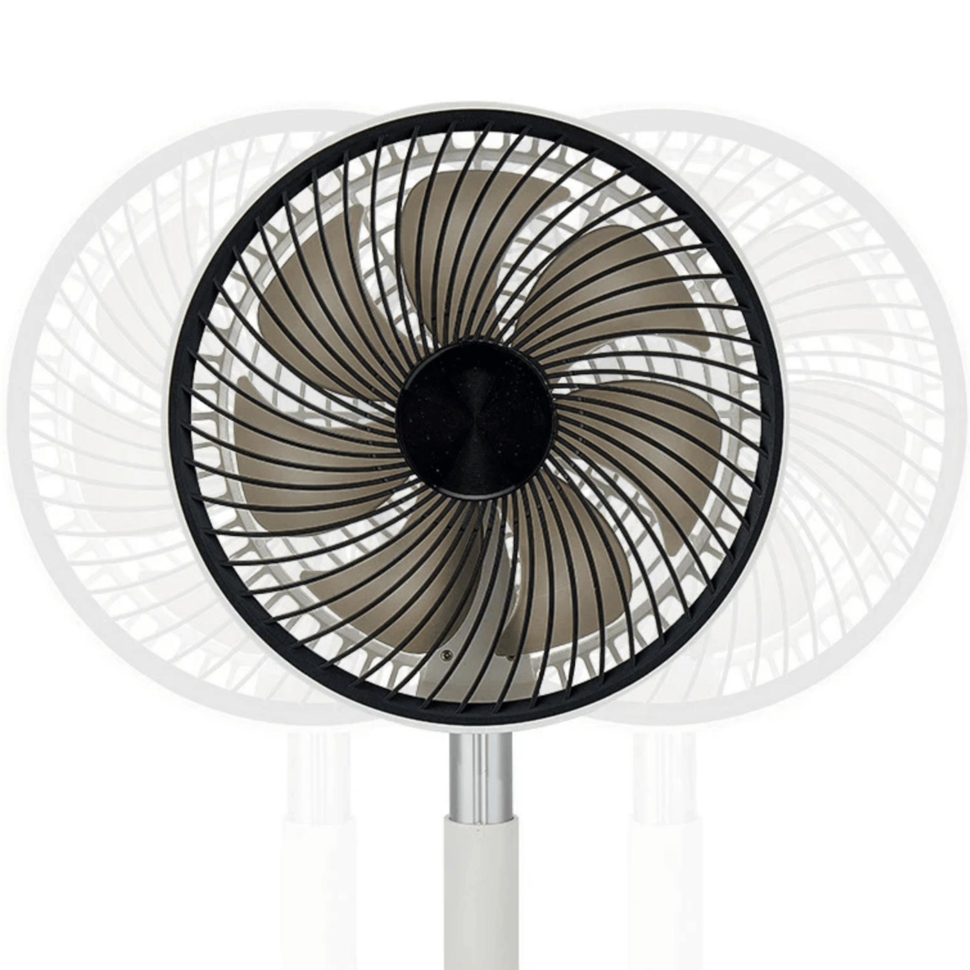 Opvouwbare Staande Ventilator Draadloos met Afstandsbediening en Oscillatie