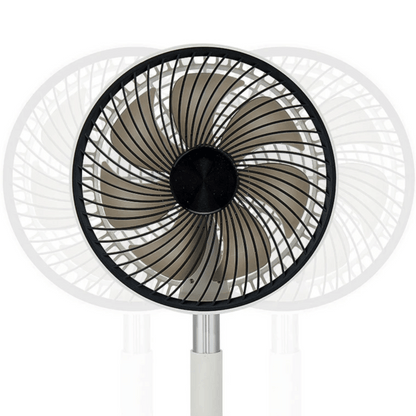 Opvouwbare Staande Ventilator Draadloos met Afstandsbediening en Oscillatie