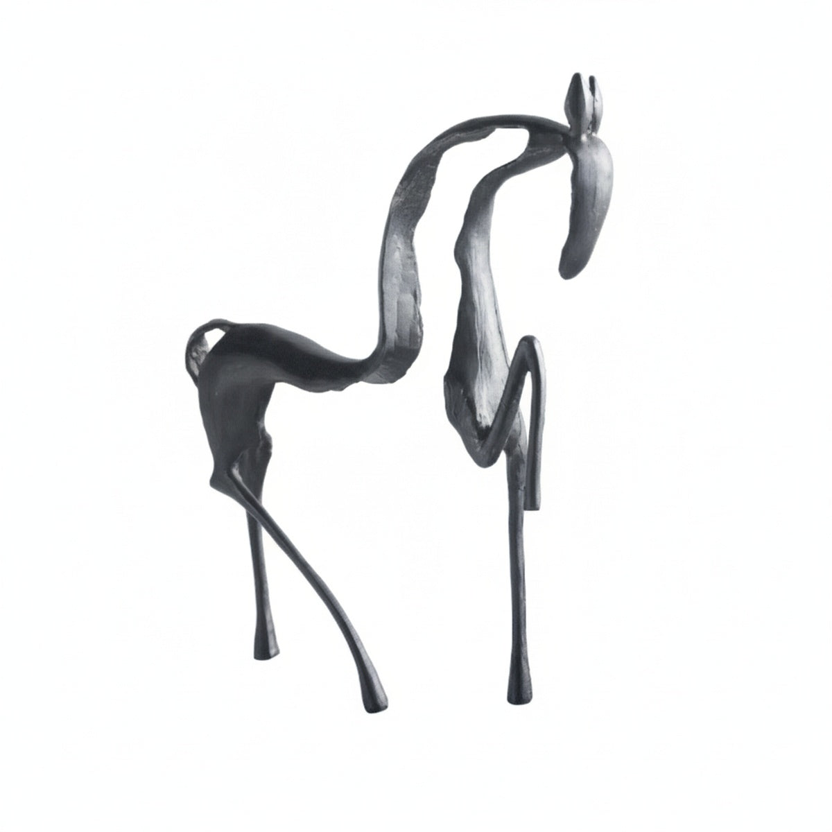 Paardenbeeldje Abstract Modern Sculptuur met Open Design