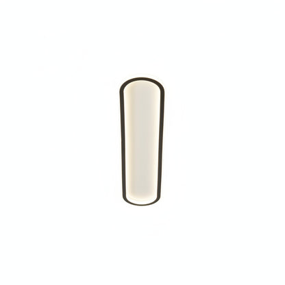 Plafondlamp Hal Minimalistisch LED met Afgeronde Rechthoekige Vorm