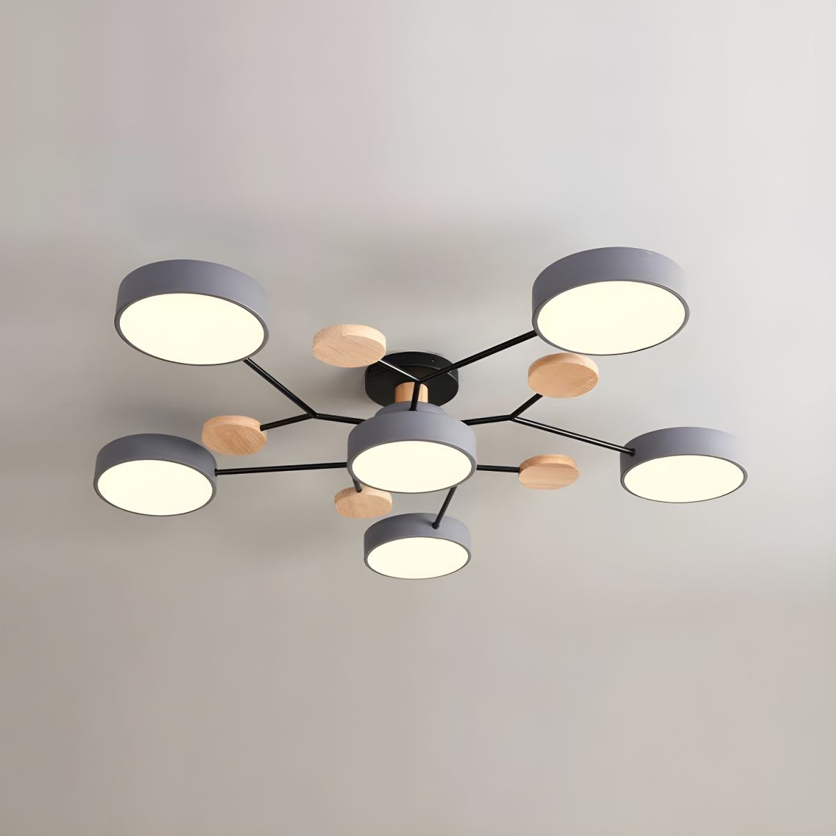 Plafondlamp LED Rond Modern met Meerdere Lichtpunten