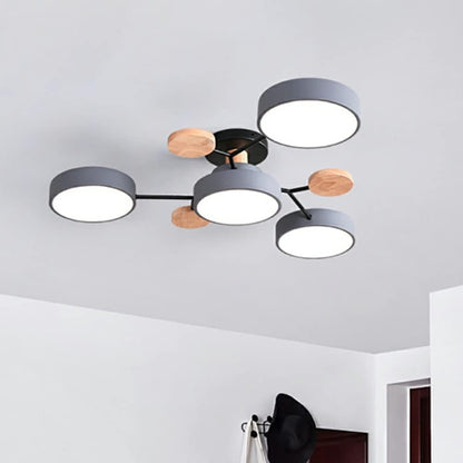 Plafondlamp LED Rond Modern met Meerdere Lichtpunten