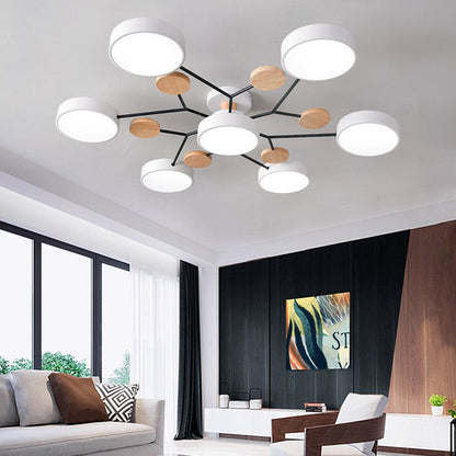 Plafondlamp LED Rond Modern met Meerdere Lichtpunten