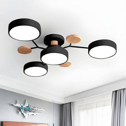 Plafondlamp LED Rond Modern met Meerdere Lichtpunten