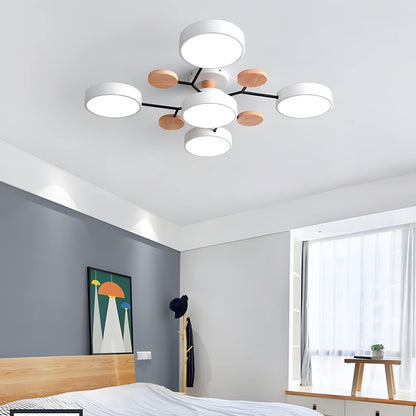 Plafondlamp LED Rond Modern met Meerdere Lichtpunten