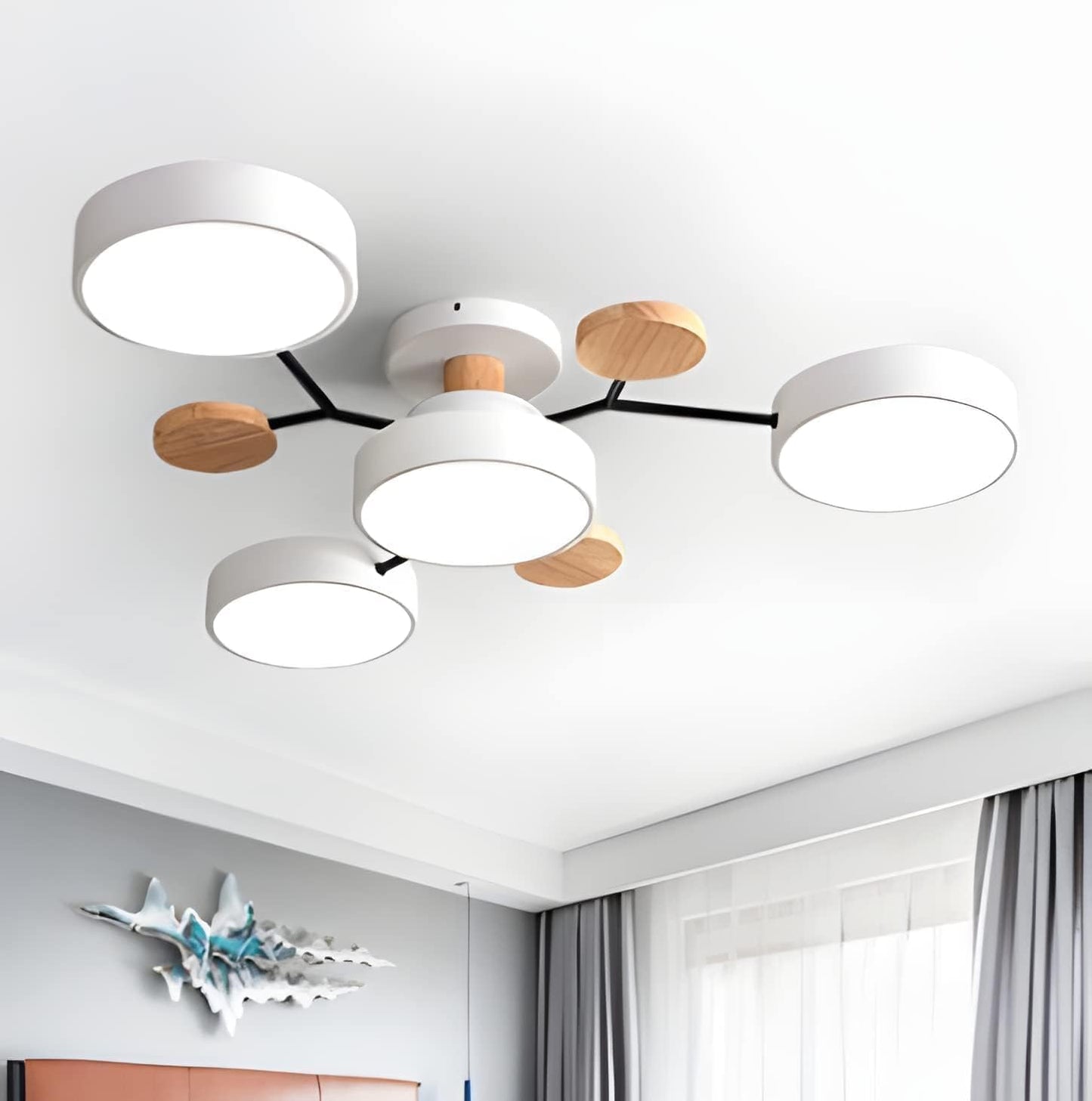 Plafondlamp LED Rond Modern met Meerdere Lichtpunten