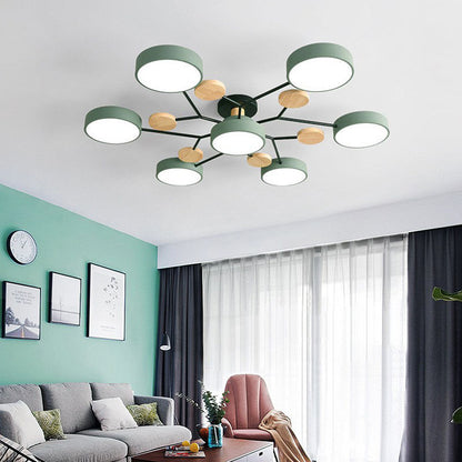 Plafondlamp LED Rond Modern met Meerdere Lichtpunten