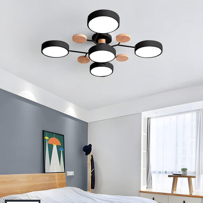 Plafondlamp LED Rond Modern met Meerdere Lichtpunten