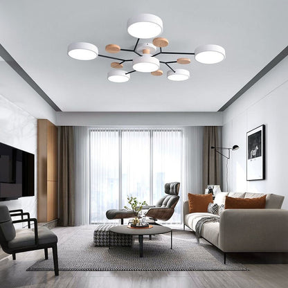 Plafondlamp LED Rond Modern met Meerdere Lichtpunten