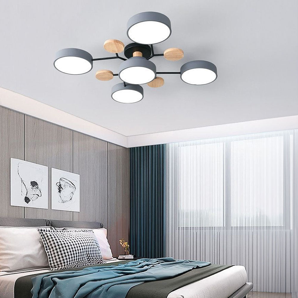 Plafondlamp LED Rond Modern met Meerdere Lichtpunten
