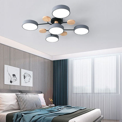 Plafondlamp LED Rond Modern met Meerdere Lichtpunten