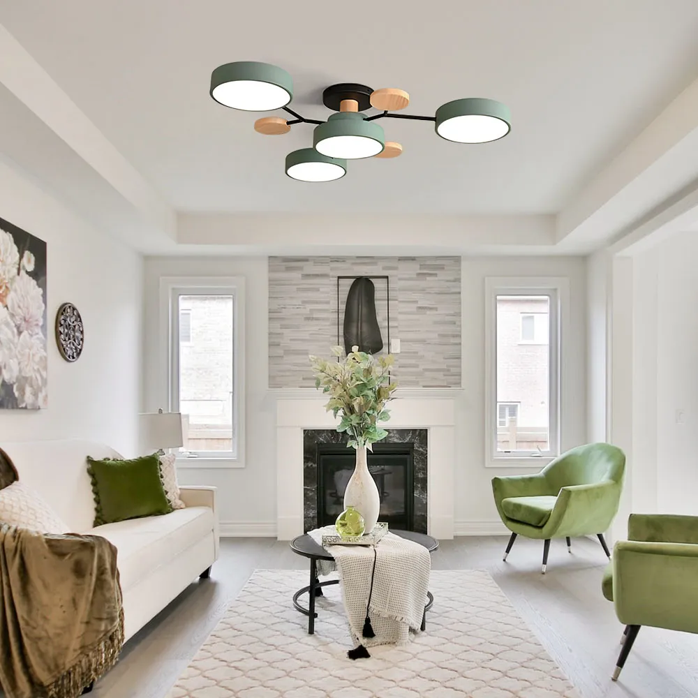 Plafondlamp LED Rond Modern met Meerdere Lichtpunten
