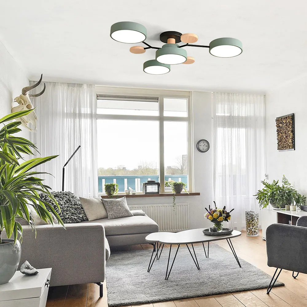 Plafondlamp LED Rond Modern met Meerdere Lichtpunten
