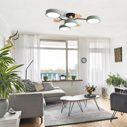 Plafondlamp LED Rond Modern met Meerdere Lichtpunten