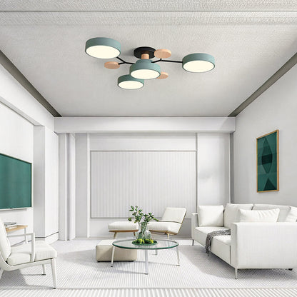 Plafondlamp LED Rond Modern met Meerdere Lichtpunten