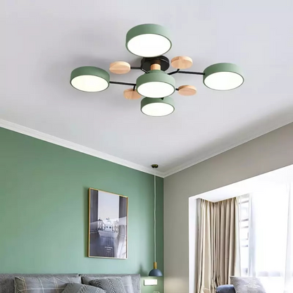 Plafondlamp LED Rond Modern met Meerdere Lichtpunten