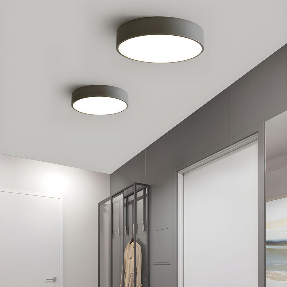 Plafondlamp Minimalist met Ronde LED Schijf en Vlakke Montage