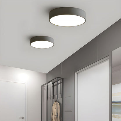 Plafondlamp Minimalist met Ronde LED Schijf en Vlakke Montage