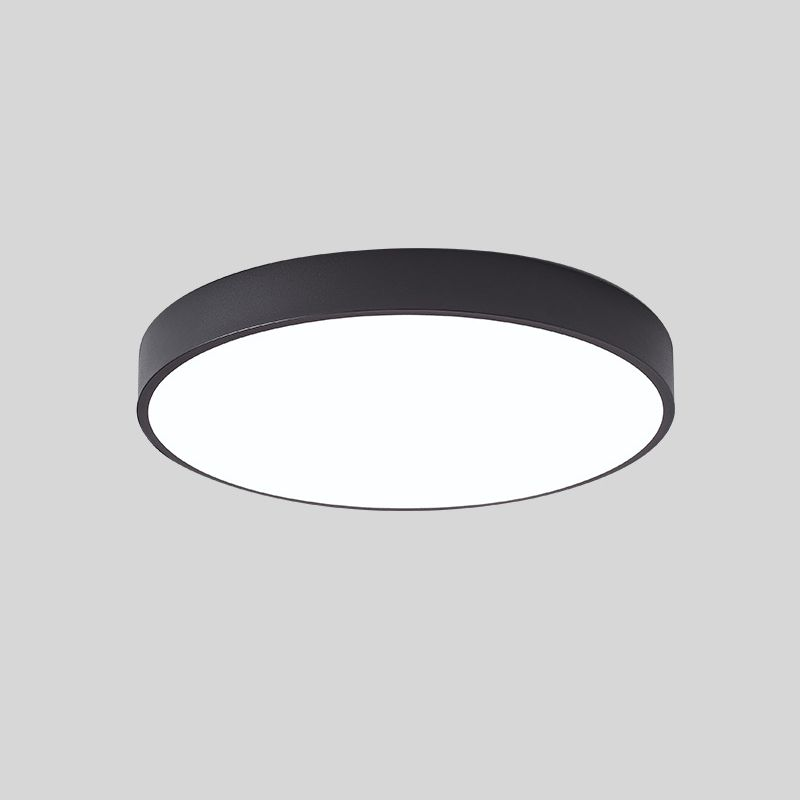 Plafondlamp Minimalist met Ronde LED Schijf en Vlakke Montage