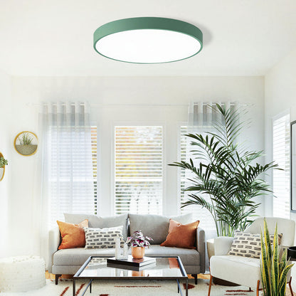 Plafondlamp Minimalist met Ronde LED Schijf en Vlakke Montage ##POS:19##