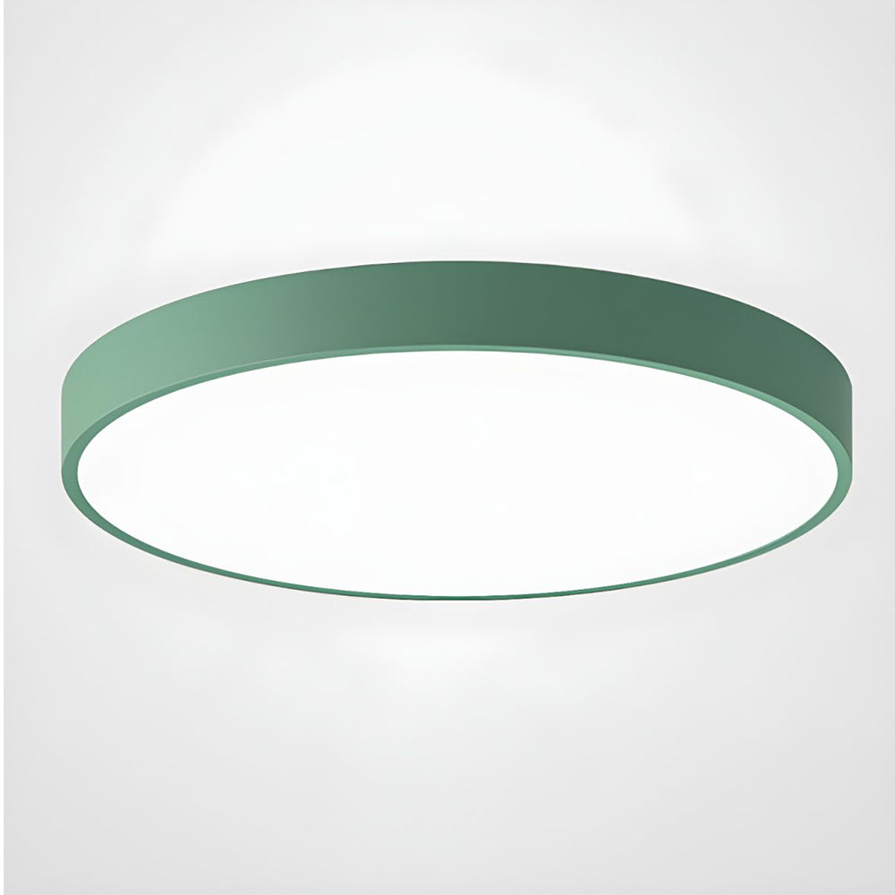 Plafondlamp Minimalist met Ronde LED Schijf en Vlakke Montage