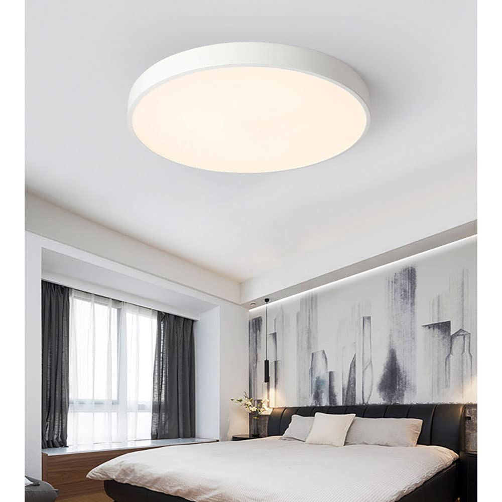 Plafondlamp Minimalist met Ronde LED Schijf en Vlakke Montage