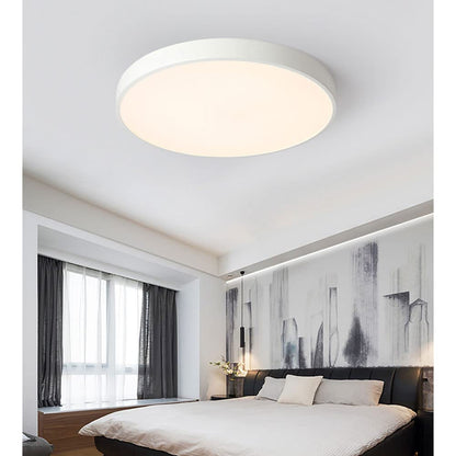 Plafondlamp Minimalist met Ronde LED Schijf en Vlakke Montage