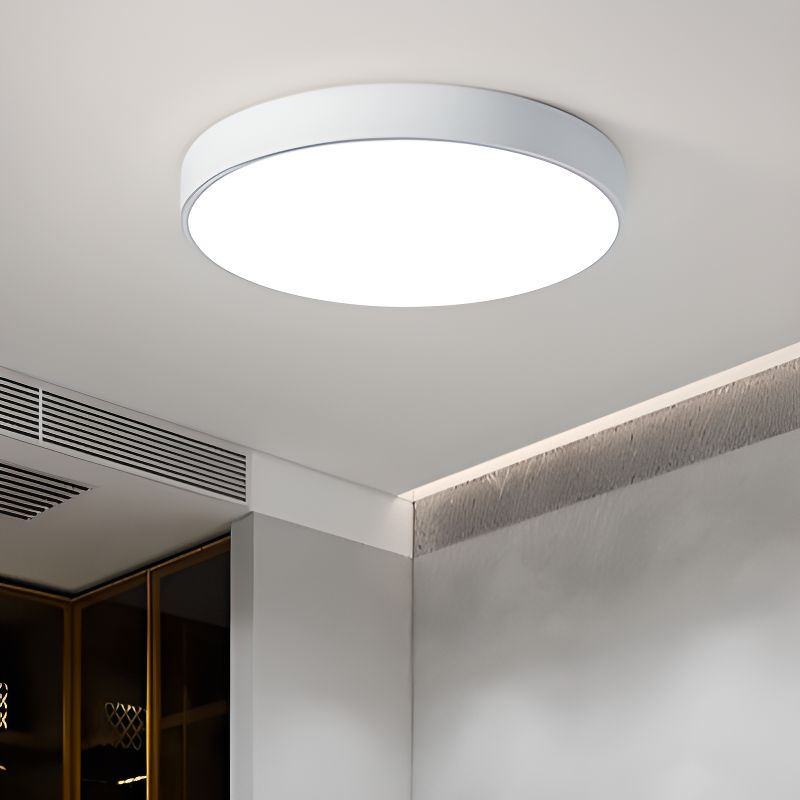 Plafondlamp Minimalist met Ronde LED Schijf en Vlakke Montage