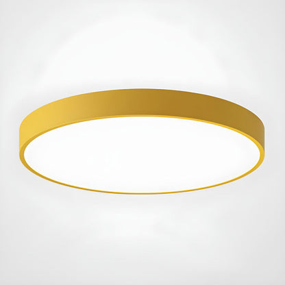 Plafondlamp Minimalist met Ronde LED Schijf en Vlakke Montage