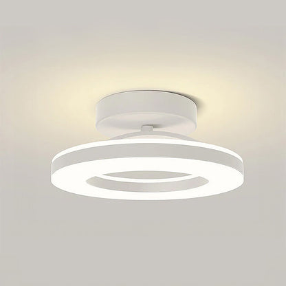 Plafondlamp Minimalistisch LED met Ronde Ring en Geïntegreerde Verlichting