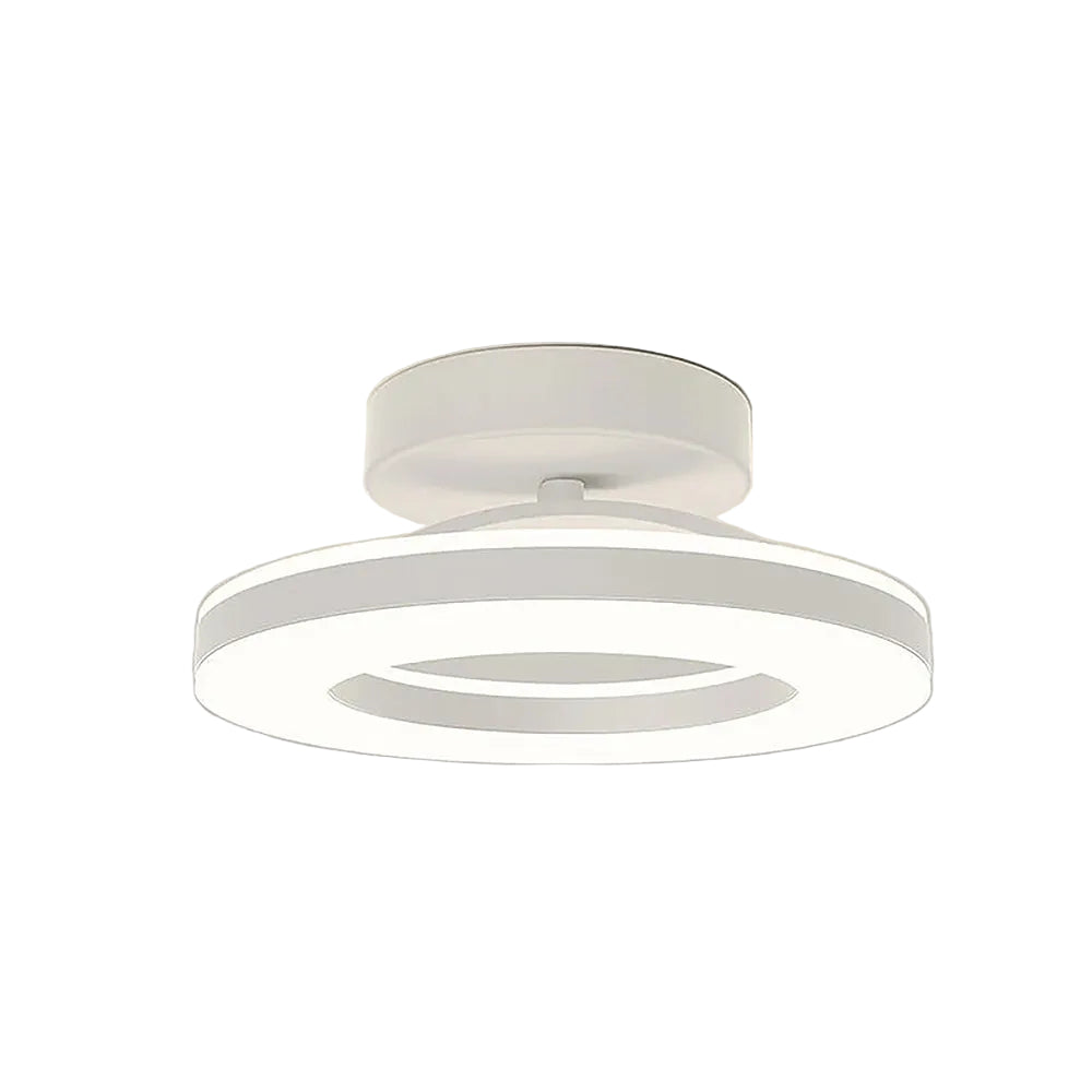 Plafondlamp Minimalistisch LED met Ronde Ring en Geïntegreerde Verlichting