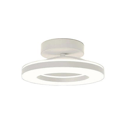 Plafondlamp Minimalistisch LED met Ronde Ring en Geïntegreerde Verlichting