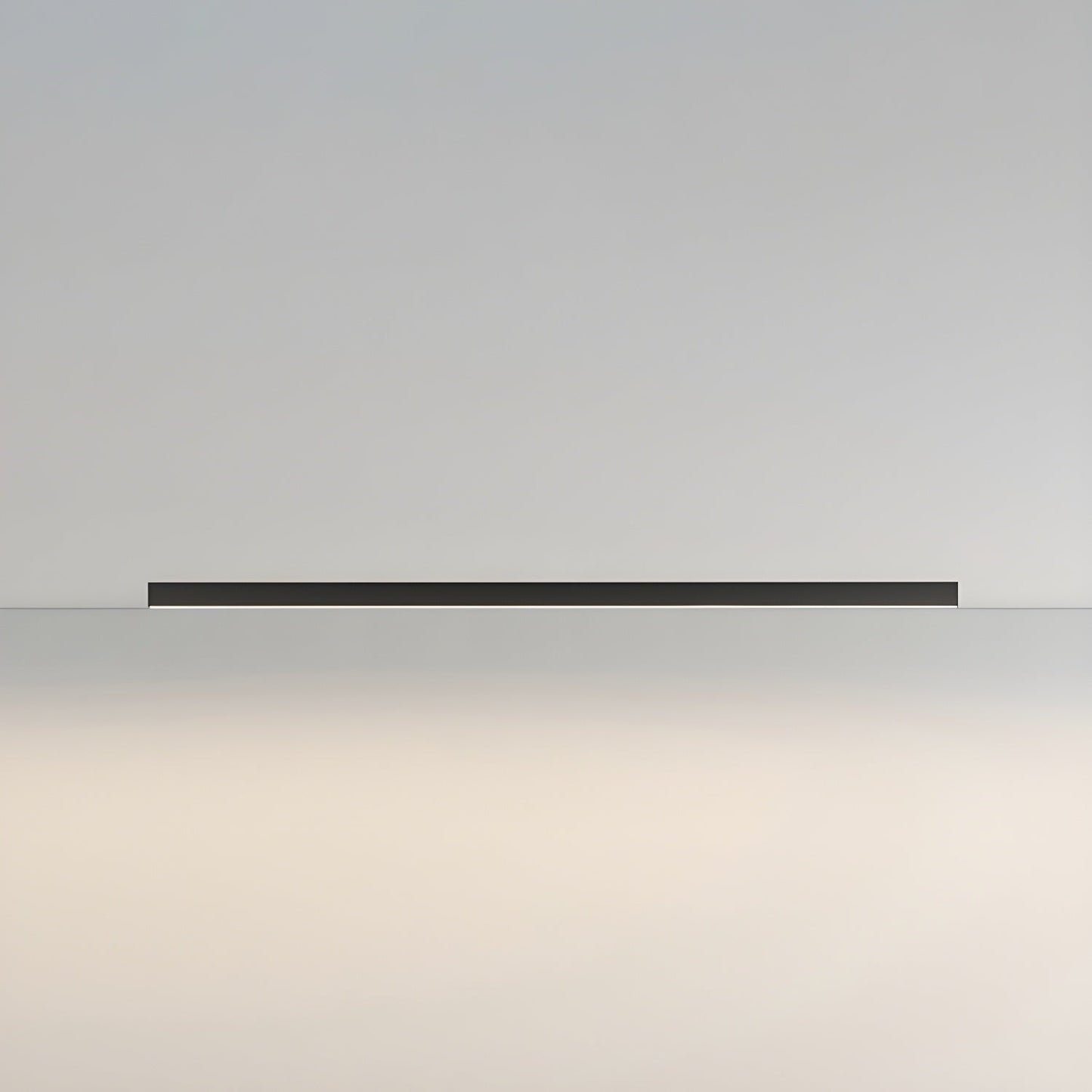Plafondlamp Minimalistisch Lineair LED met Geïntegreerde LED en Keuze uit 3 Lichttemperaturen