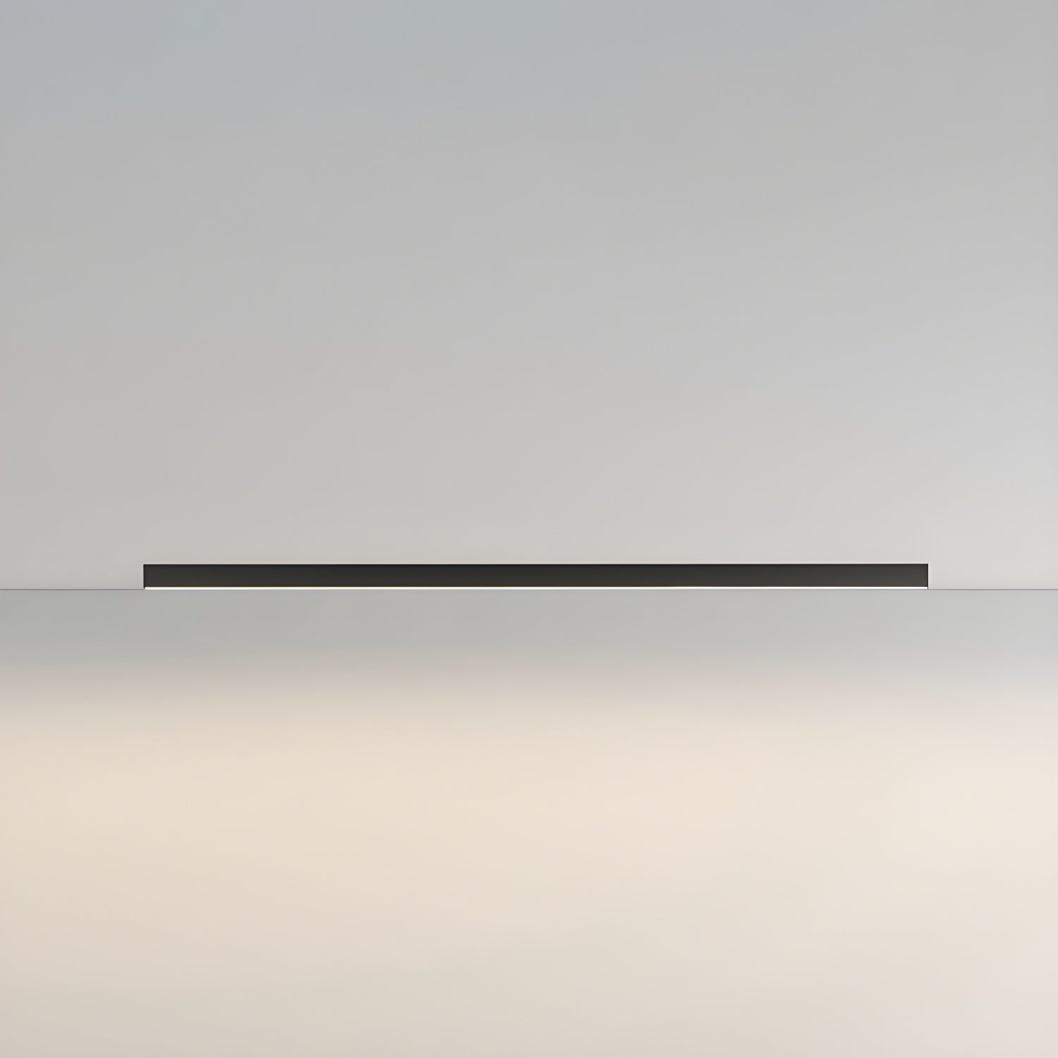 Plafondlamp Minimalistisch Lineair LED met Geïntegreerde LED en Keuze uit 3 Lichttemperaturen