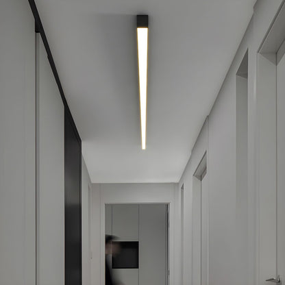 Plafondlamp Minimalistisch Lineair LED met Geïntegreerde LED en Keuze uit 3 Lichttemperaturen