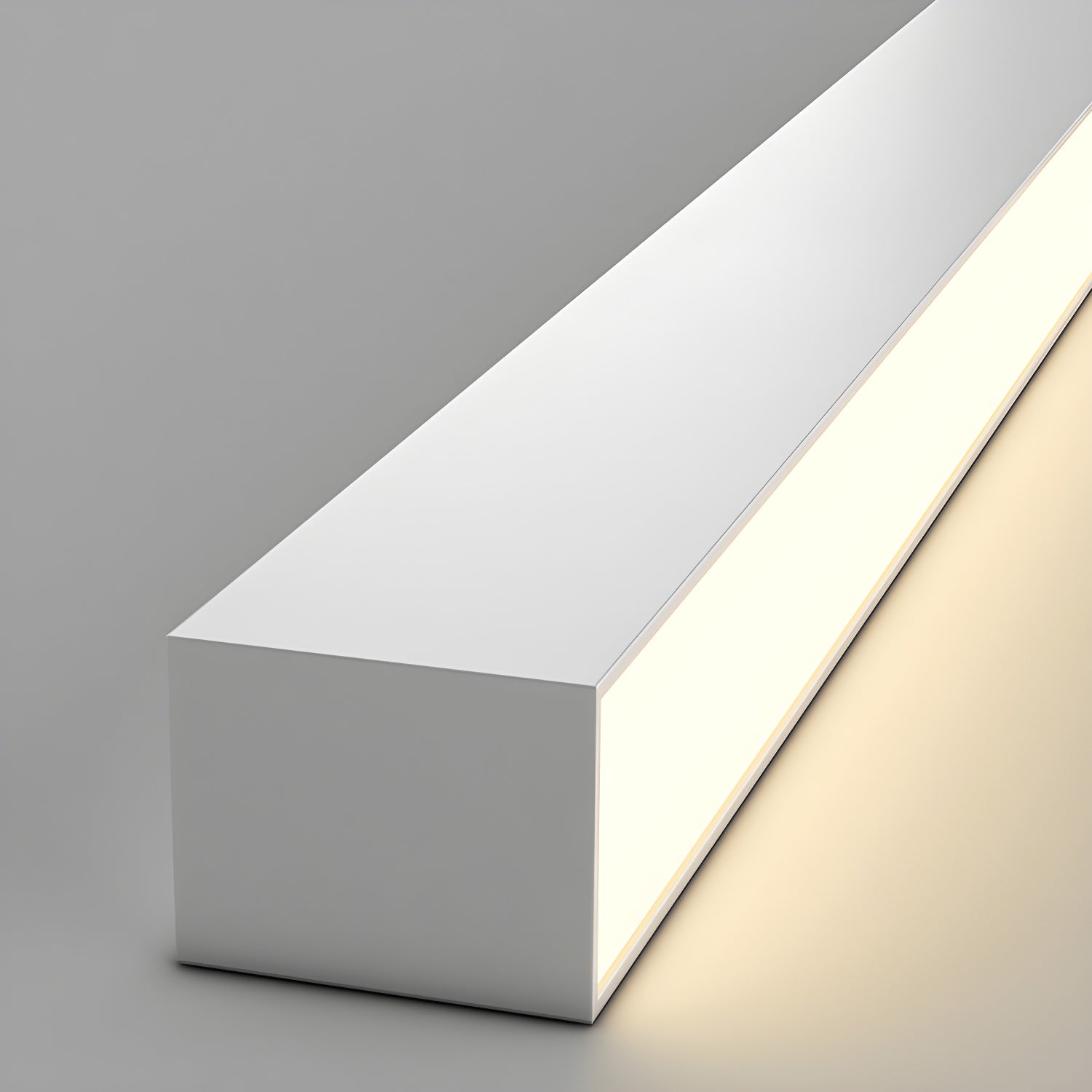 Plafondlamp Minimalistisch Lineair LED met Geïntegreerde LED en Keuze uit 3 Lichttemperaturen