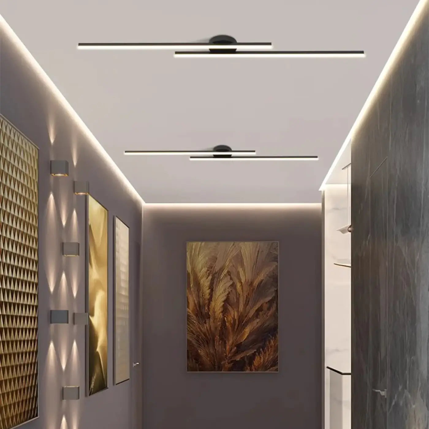 Plafondlamp Minimalistisch Lineair LED met Verstelbare Richting