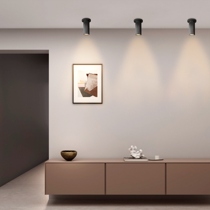 Plafondlamp Minimalistisch met Cilindervormige Kap en GU10 Fitting