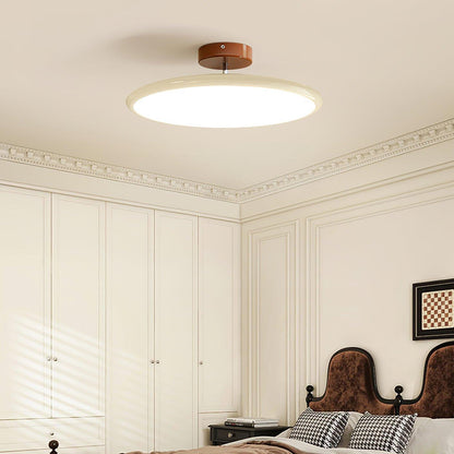 Plafondlamp Minimalistisch met Ronde Schijfkap en Geïntegreerd LED