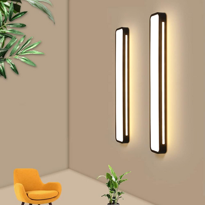 Plafondlamp Minimalistisch Rechthoekig met Geïntegreerde LED