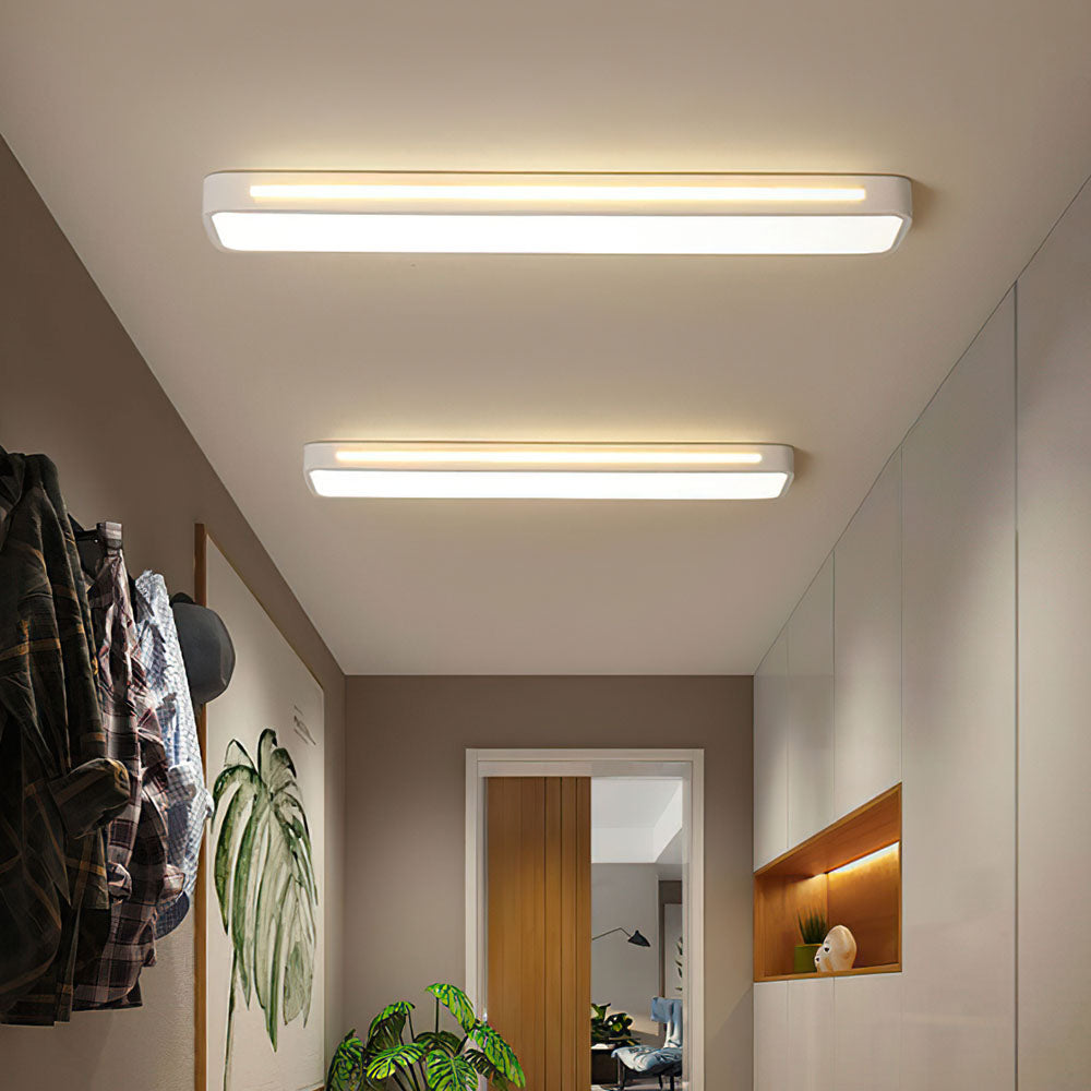 Plafondlamp Minimalistisch Rechthoekig met Geïntegreerde LED