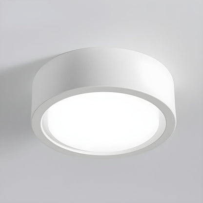 Plafondlamp Minimalistisch Rond met Geïntegreerde LED en Opbouwmontage