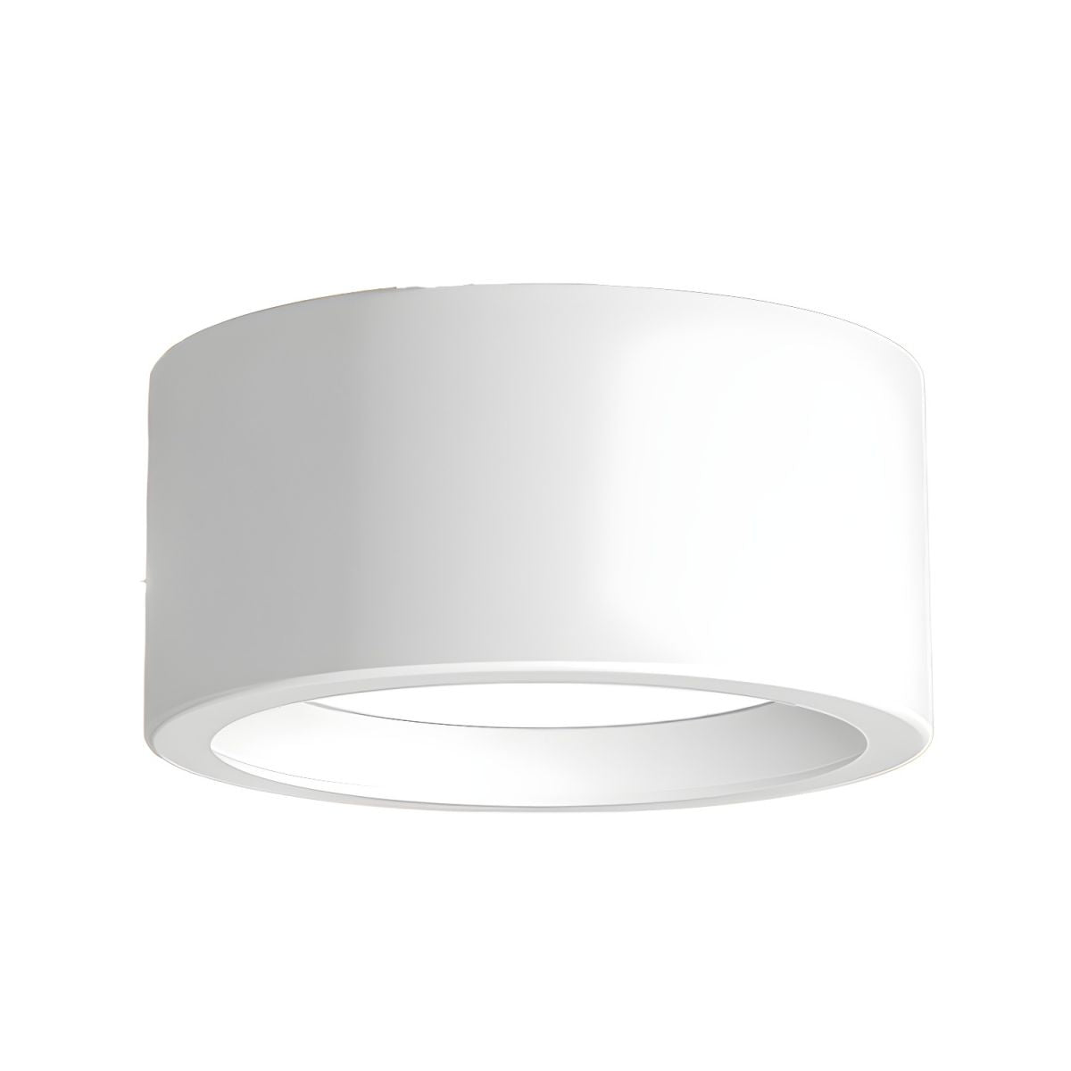Plafondlamp Minimalistisch Rond met Geïntegreerde LED en Opbouwmontage
